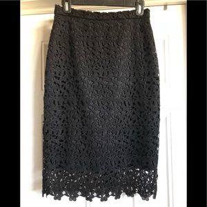 J.Crew Collection Lace Skirt Sz 2